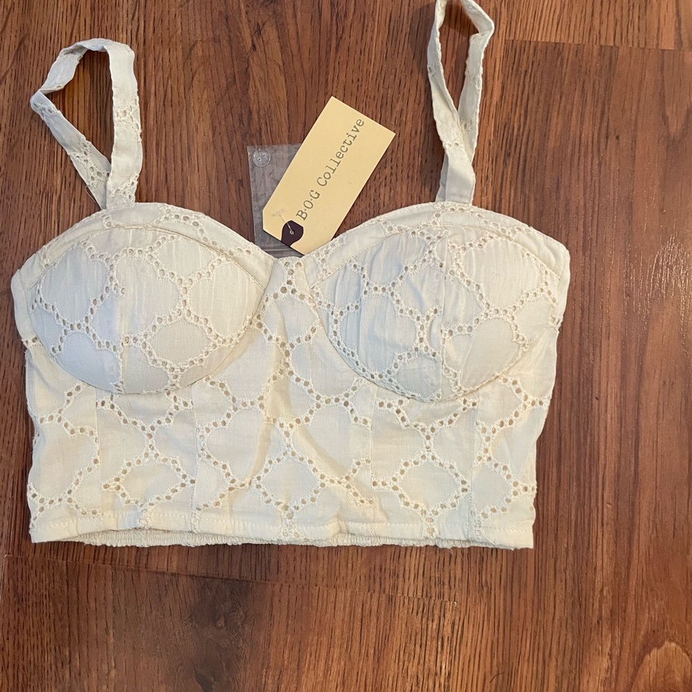 BOG Collective summer bustier new with tags